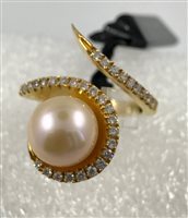 Anello Massimo Raiteri Donna in Oro giallo Perla AN0789PS-14 - AN0789PS-14